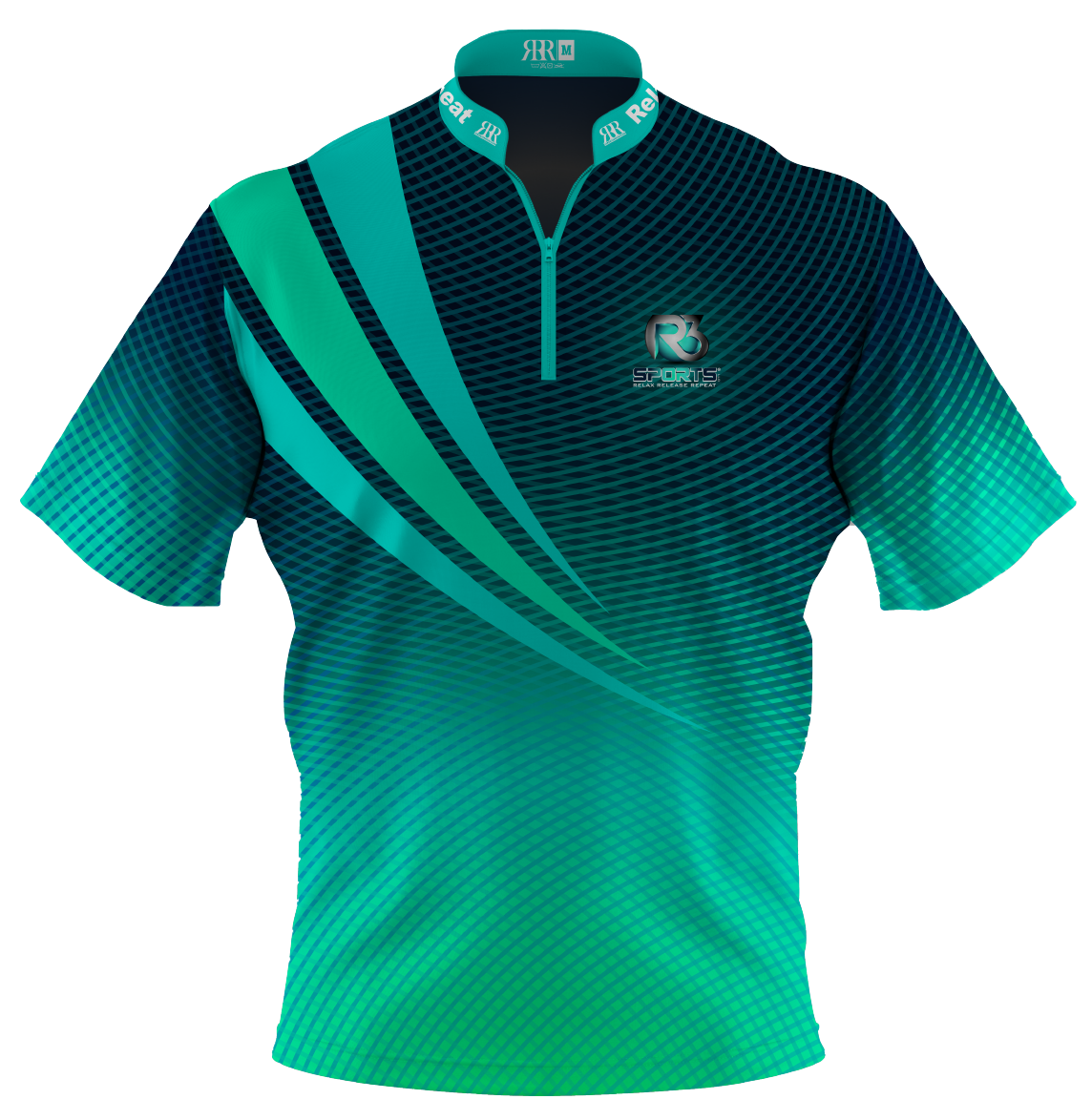 R3 Burst Zipper Jersey