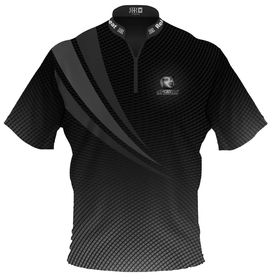 R3 Burst Zipper Jersey