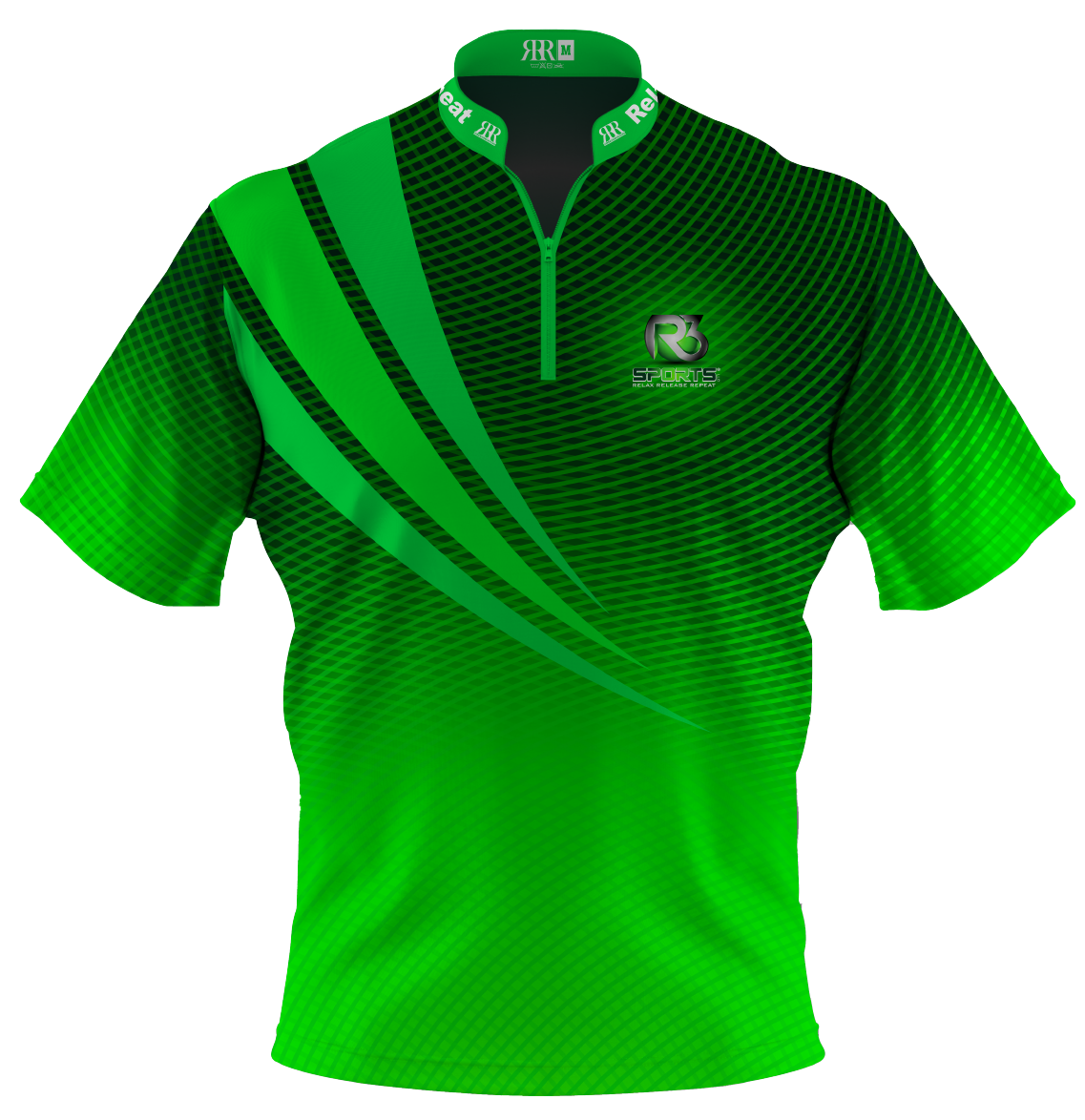 R3 Burst Zipper Jersey