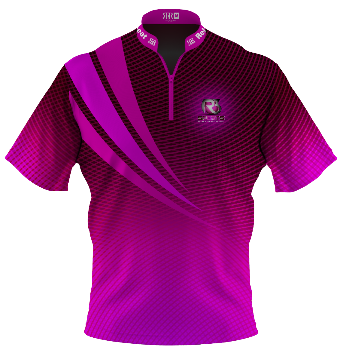 R3 Burst Zipper Jersey