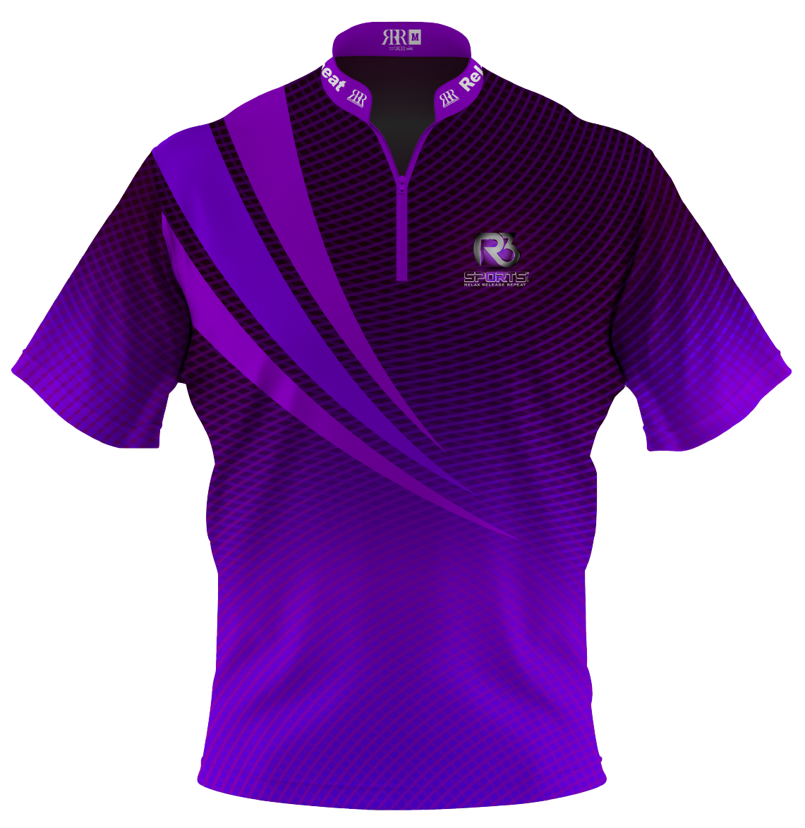 R3 Burst Zipper Jersey