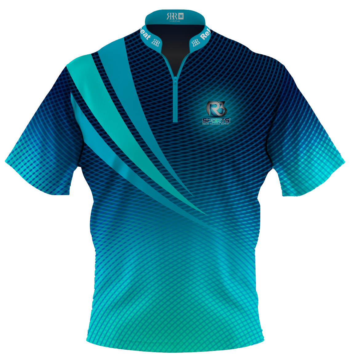 R3 Burst Zipper Jersey