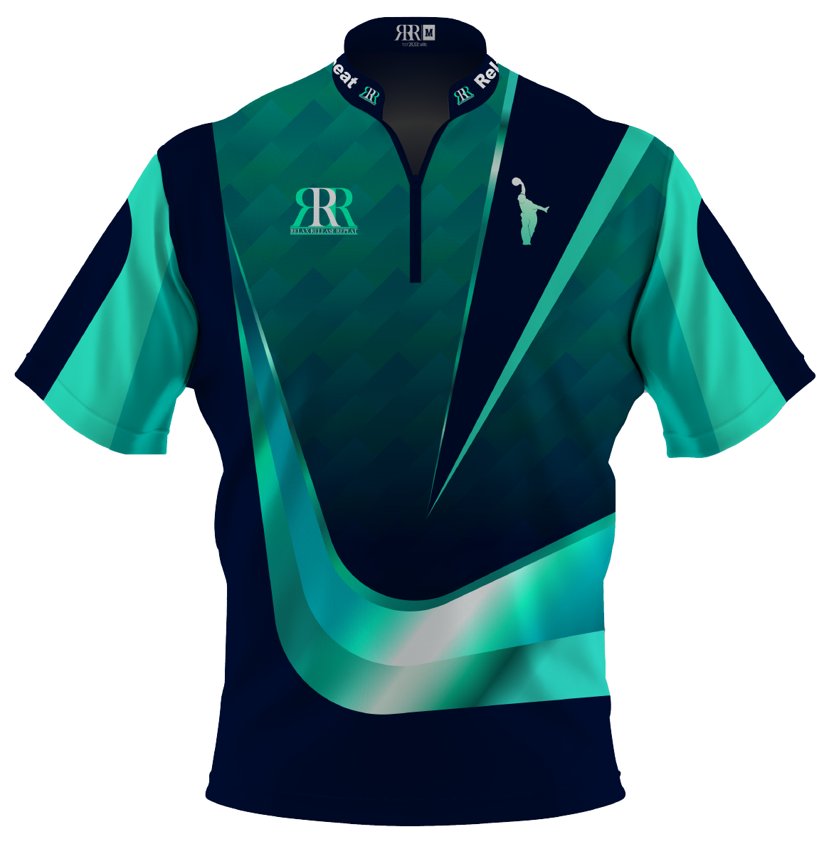 Spiked Swoosh Men's Zipper Jersey