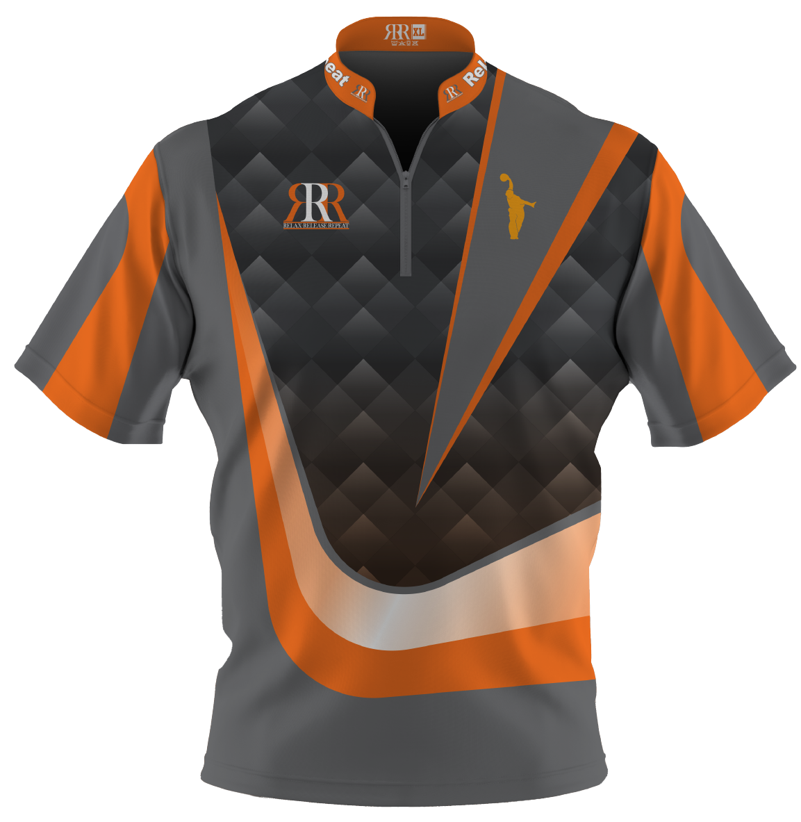 Spiked Swoosh Men's Zipper Jersey