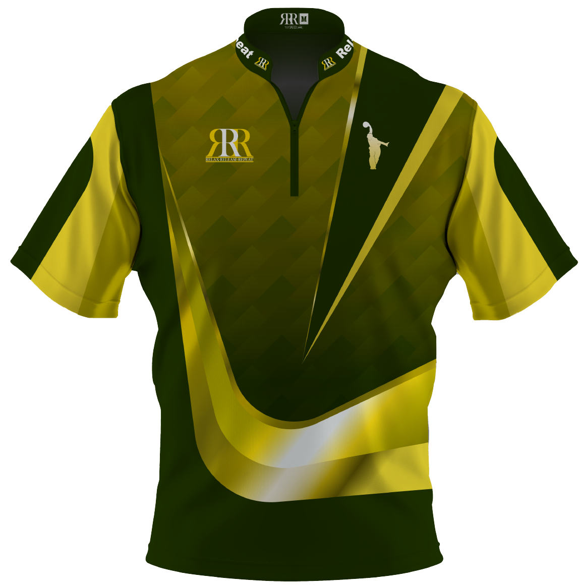 Spiked Swoosh Men's Zipper Jersey