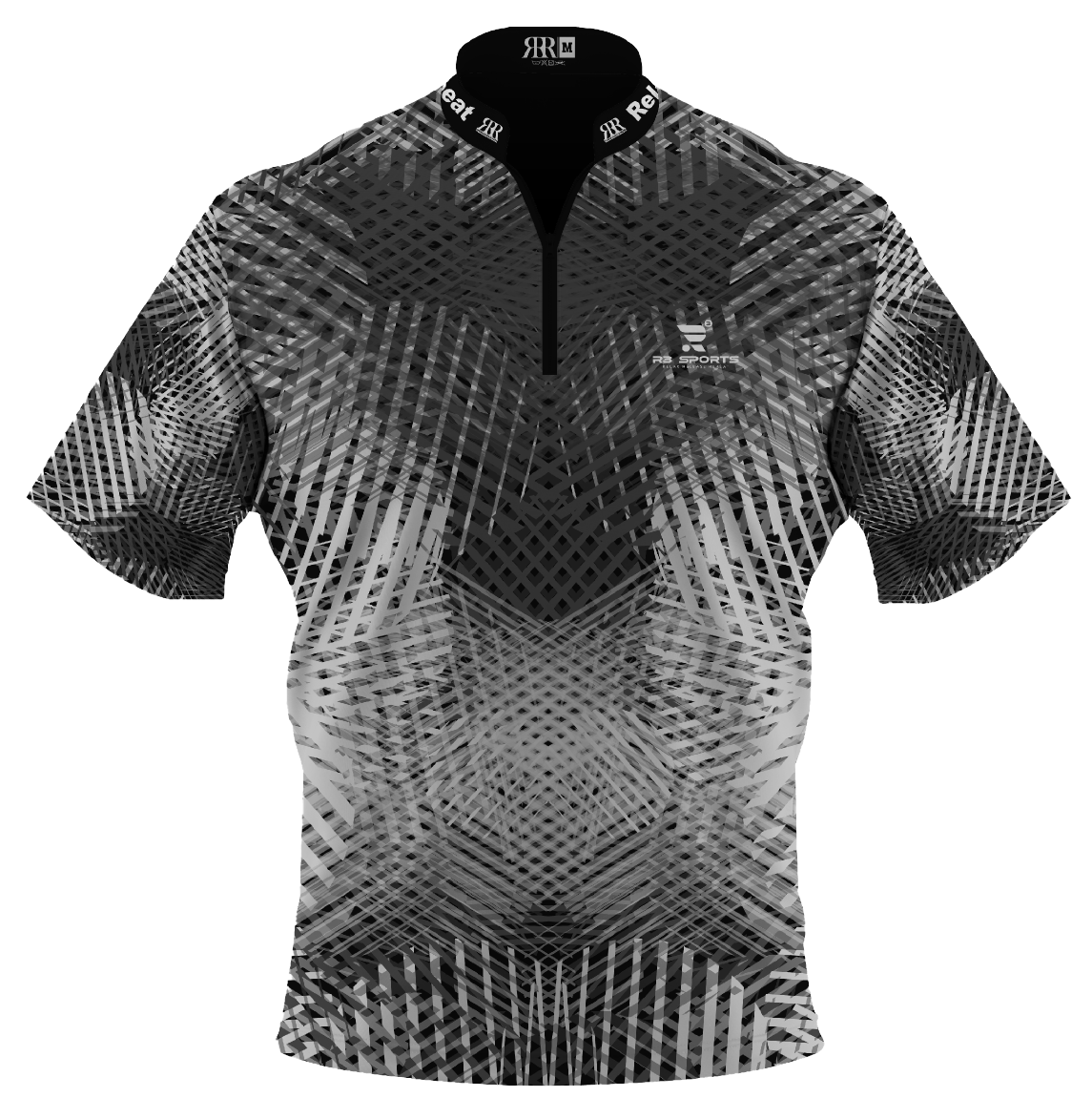 Webbed Zipper Bowling Jersey