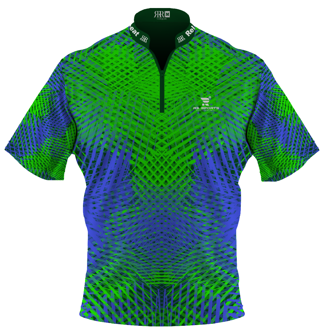 Webbed Zipper Bowling Jersey