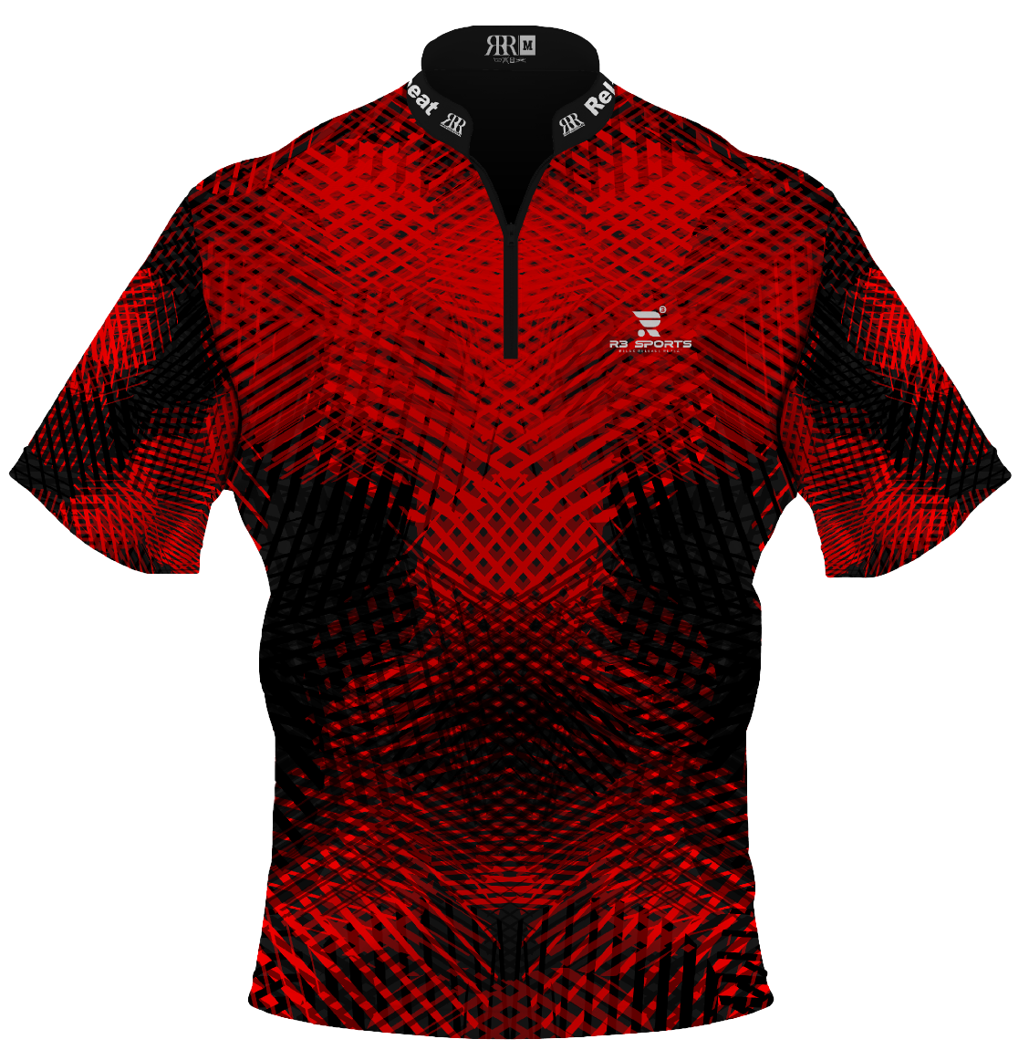 Webbed Zipper Bowling Jersey