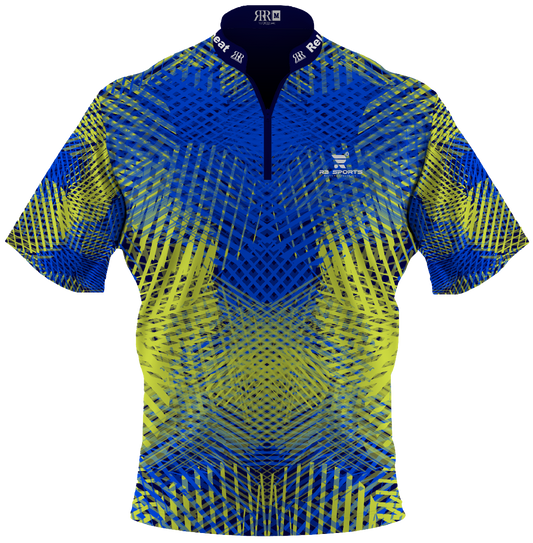 Webbed Zipper Bowling Jersey