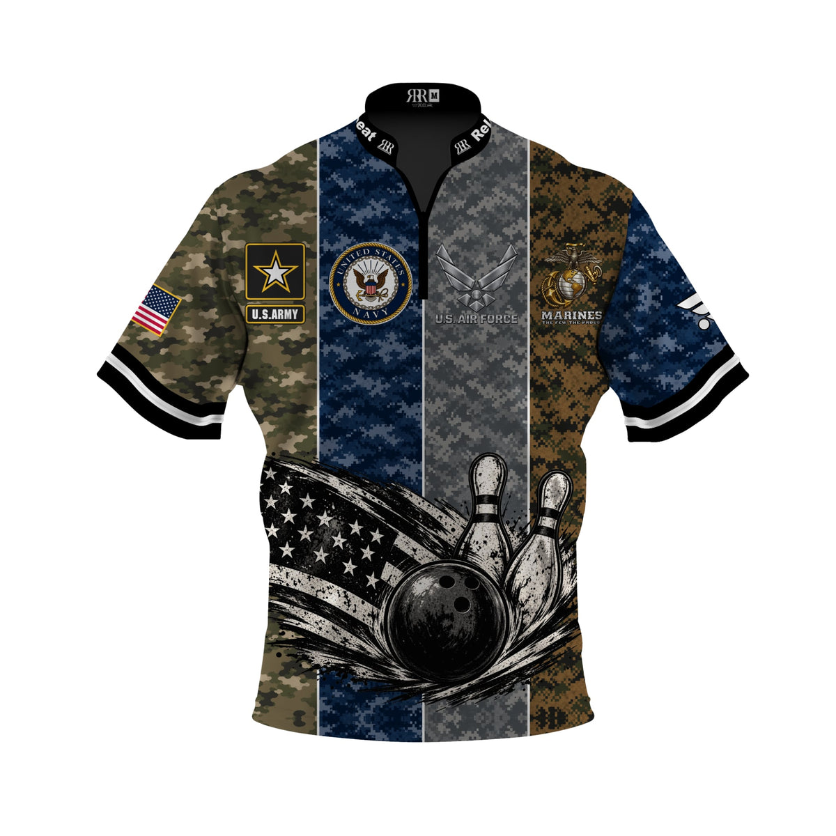 ALL BRANCH Military Bowling Jersey | R3 Sports