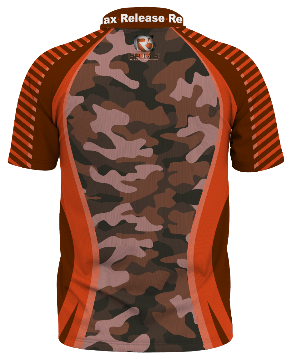 Camo Bowler Zipper Jersey