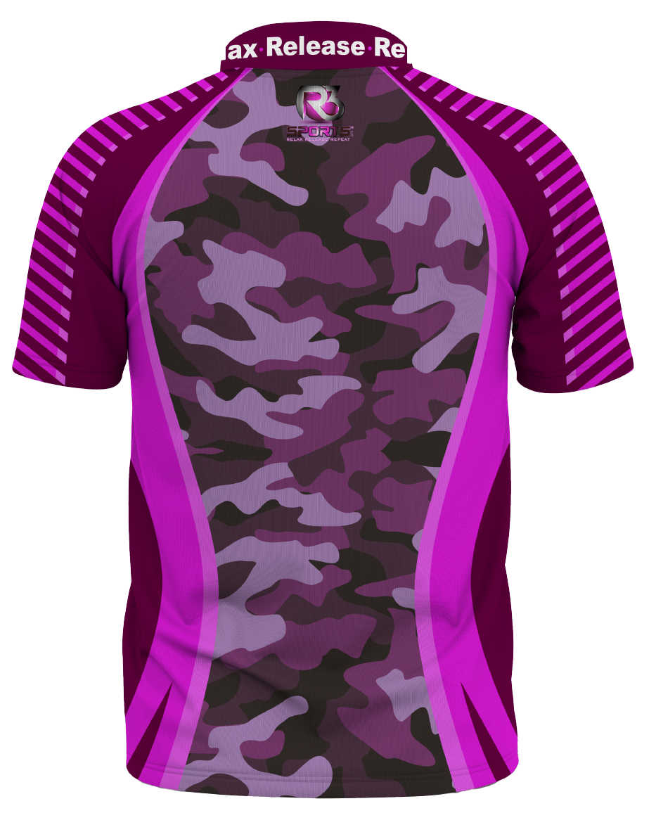 Camo Bowler Zipper Jersey