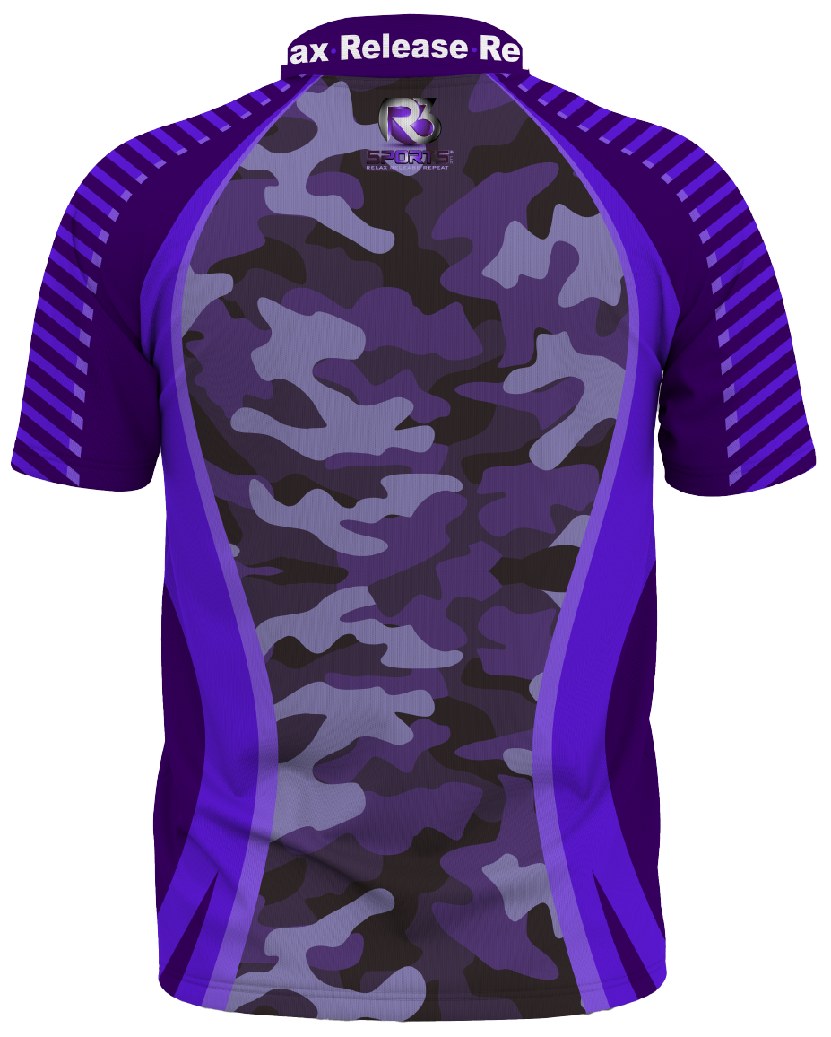 Camo Bowler Zipper Jersey