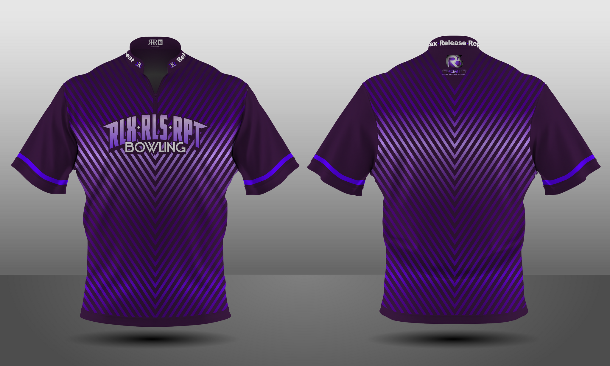Bowling Shirts - Jerseys - Designs By Colors - Purple - I Am Bowling