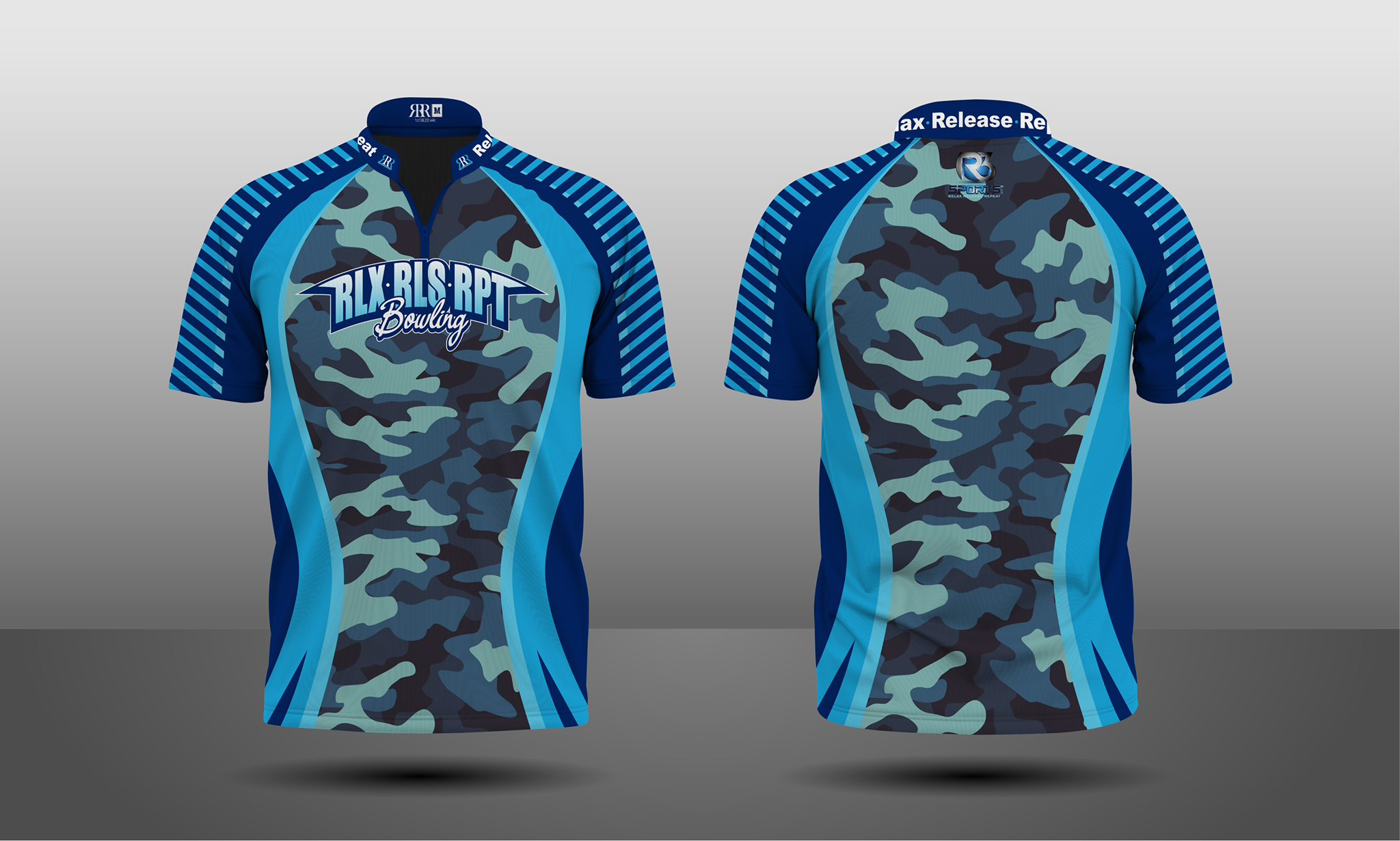 Camouflage Zipper Jersey - Men's – R3 Sports Apparel